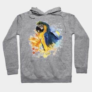 Tropical Parrot Hoodie